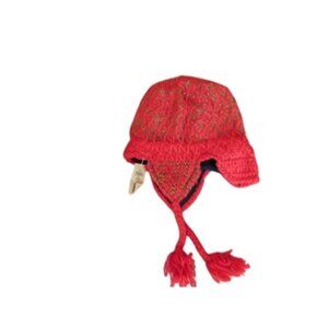 Cheveux Wool Cableknit Lined Warm Winter Hat NWT